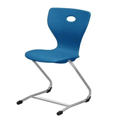 2024 School Desk Student with PP Seat High Density Strong Iron Frame Standing