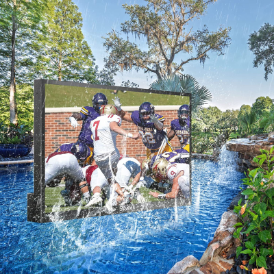 2000NIT High Brightness HDR Outdoor TV, Waterproof Built-in Chromecast 75'' 4K Outdoor Smart TV for Outdoor Strong Light Areas
