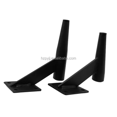 Modern Minimalist Steel Sofa Legs Good Support Powder Paint Finish for Chairs Cabinets Bedrooms Home Offices for Living Room