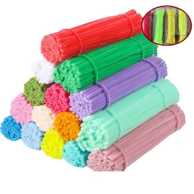Garment Accessories Tailoring Materials Twist Sticks  Handmade Craft Toy Materials for Tailor Use Pipe Cleaner for DIY
