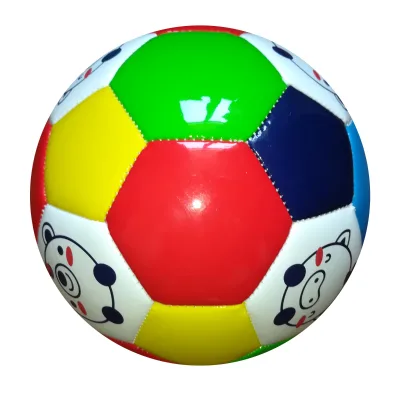 Deflatable Customized PVC Leather Size 2 Mini Soccer Balls Wholesale Wear Resistant 10,000 Impact Test Silk Screen Printing