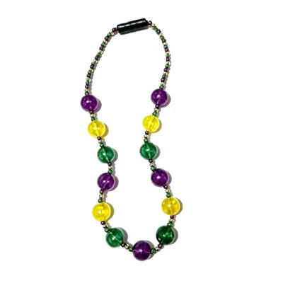 13 LED Carnival Light up Beaded Necklace Colorful Flashing Party Costume Glowing Jewelry for Carnival Party Decoration