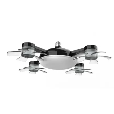 Drone Modeling Ceiling Fans Light LED Remote Control Chandelier Modern Light Dome Ceiling Light Dimmable Fitting