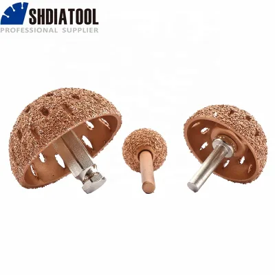 42/55mm Buffing Wheel Tungsten Carbide Rasp Steel Grinding Head Tire Repair Grinding Head Alloy Grinding Head Tire Repair Tool