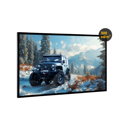 High-brightness Shop Window Display  , Outdoor Digital Screens,Wall-mounted Advertising Machine