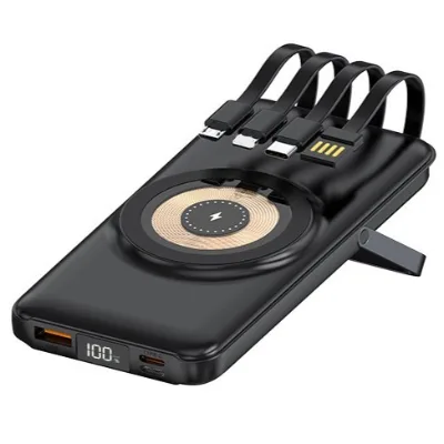 5000mAh 10000 MAh Magnetic Wireless Custom LOGO Power Bank with Strong Magnet Battery of Promotion Marketing Gift