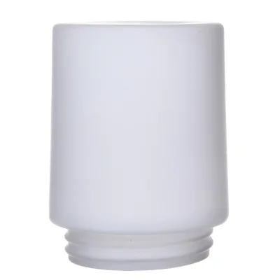 Custom Requirements Adjustable Tilt Round Cylinder Glass Lighting Shade Precise Light Direction