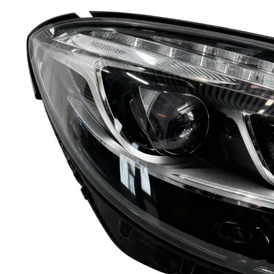 S-Class W222 X222 2014-2017 LED Headlight OEM 2229062304 2229062404 Remanufactured 24V H3 Bulb 25W 3000 Lm 4000K Night Vision