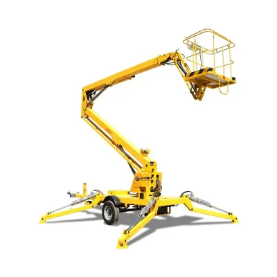 Environmentally Friendly Easy to Move Trailer Mounted Folding Arm Spider Arm Lifts