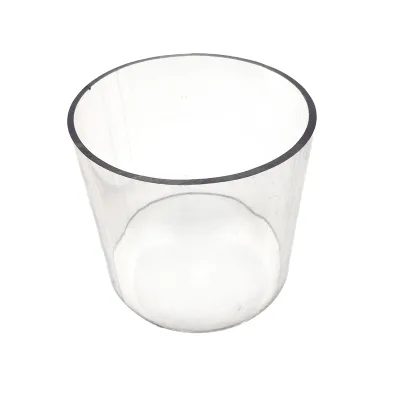 High Quality Clear Square Acrylic Cylinder Plexiglass White Polyethylene Core Acrylic Tube