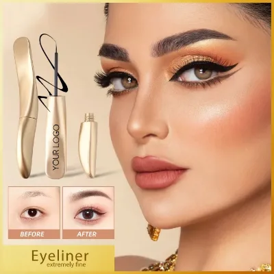 Daily Use Waterproof Eyeliner Pen Smudge Proof Liquid Eyeliner Fine Tip Eye Liner Long Lasting Makeup
