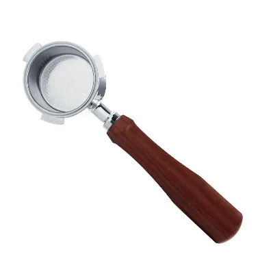 Naked Bottomless Portafilter Stainless Steel Wood Handle Portafilter 51mm