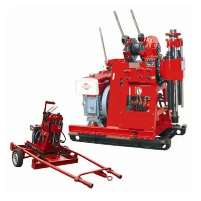 Versatile Drilling Rig Compatible with Multiple Drill Pipe Lengths and Standard Bit Mounting Systems