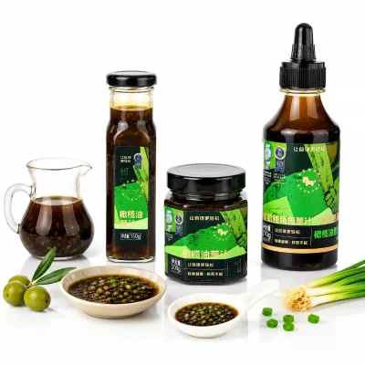 Olive Oil and Onion Sauce Salad Dressing Rich Onion Flavor Ready to Use Cooking Dipping Marinade OEM ODM Private Label