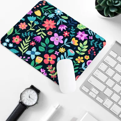 Wholesale Custom Pattern Design Natural Rubber Mouse Pad Custom logo TOP Layer Office Choice Factory Price