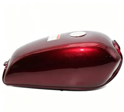 Red GN125 motorcycle fuel tanks