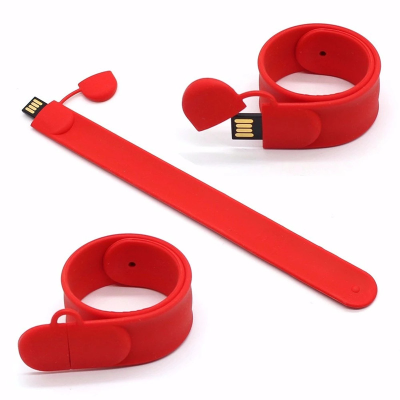 Memory Stick Silicone Wristband Bracelet Usb Flash Pen Drive 2gb 4gb 6gb 8gb