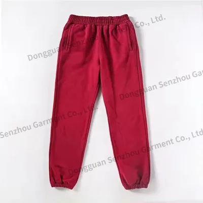 High Quality Oversized Pants Stacked Sweatpants Acid Wash Pants Cotton Fleece Sweatpants Trousers for Men