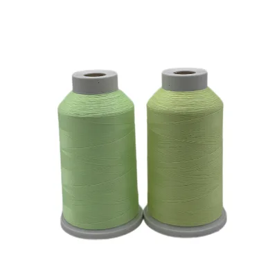 Polyester Luminescent Yarn for Safety Products Outdoor Gear and Decorative Fabric