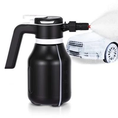 Dual-Use 2L Electric Foam Watering Can Handheld Plastic Air Pressure Sprayer for Home Garden & Gardening Air Pressure Sprayer