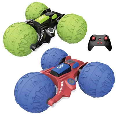 2.4G 1:12 Rc Amphibious Spheric Drift Stunt Car 360 Degree Rotate Spherical Waterproof Stunts Vehicle