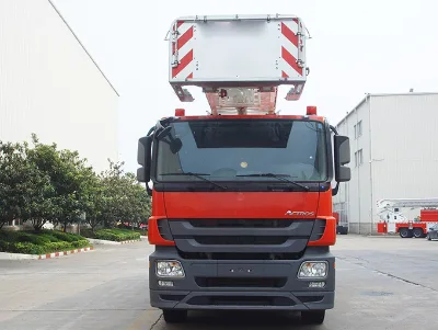 Aerial Platform Vehicle 18 Ton 6x4 Fire Fighting Truck PM180F1 425kW with 32m Working Height