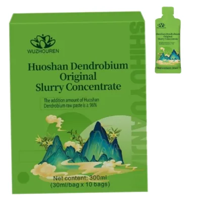Factory Customised Easily Absorbable Huoshan Dendrobium Original Slurry Concentrate Herbal Supplements