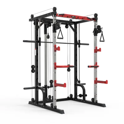 So-Easy Home Use Fitness Equipment Bench Press Multi-functional Smith Machine Large Smith Machine Gym Squat Rack DY-7008