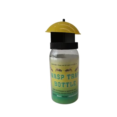 Disposable Plastic Fruit Fly Trap Bottle for Farm Garden Plastic Catch Device Bee Wasp Trap