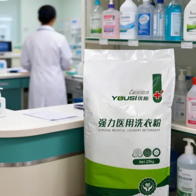 Strong JX Medical Laundry Detergent for Hospital Laundry Rooms Washable specialized for Stain Removal Sterilization Whitening