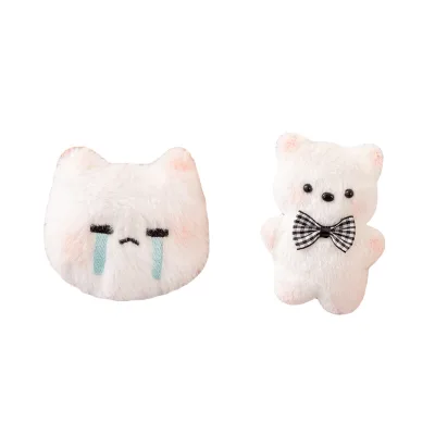 Hot Sale Mini Animal Plush Keychain Wholesale Cartoon Stuffed Animal Keychain for Bag Dog Plush Keychain