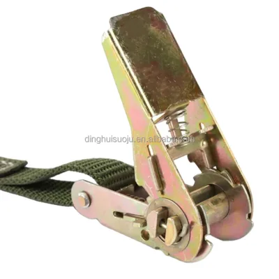 Dinghui 0.8T--10T Endless Cargo Ratchet Straps Tie Down Buckles Straps 25mm/1inch