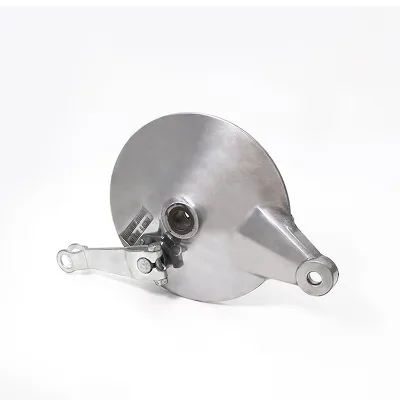 GN125 Motorcycle Rear Brake Wheel Hub Parts Durable and Safe Metal Brake Drum with Bearing Air Shipping Available