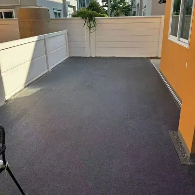 Black Granite Porcelain Tiles for Home Decor Patio Flooring 600x600x20mm