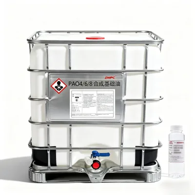 ZMPC PAO8 Metallocene PAO (mPAO) Synthetic Base Oil High Stability Base Oil for Aviation and Robotics Applications