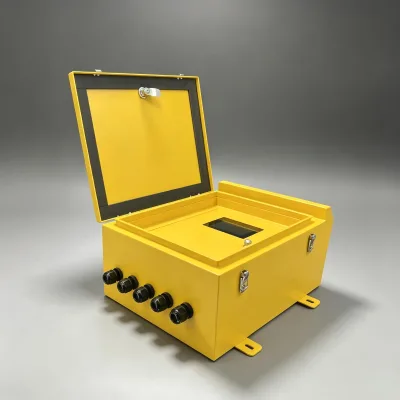 Touchscreen Aviation Lighting Controller with BMS Integration and Dry Alarm Contact Outputs
