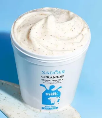 For Custom Ceramide Cleansing Scrub Cream Premium Body Scrub for Exfoliating Nourishing Whitening Skin All Skin Types