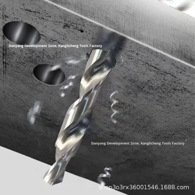 Promotional Wholesale Hss High-Speed Steel Door Window Self-Cutting Screws 7.5-5.5 Hexagonal Handle Step Twisted Drill Bit