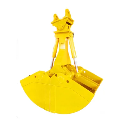 Customized Orange Peel Grab Bucket Demolition Waste Handling 360 Rotation OEM Support Grab for Sale