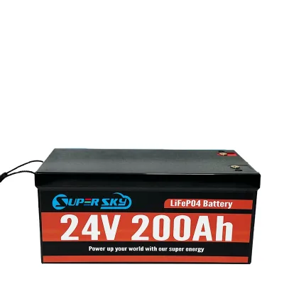 200ah 12v Lifepo4 Customize Battery For Solar Street Light 24v Lithium Ion Battery