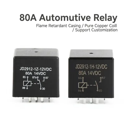 Marine Relay 80A 12V 24V 48V 72V 84V 4P 5P Waterproof Arc Extinguishing Silver Contact for Boat Yacht Trolling Motor OEM