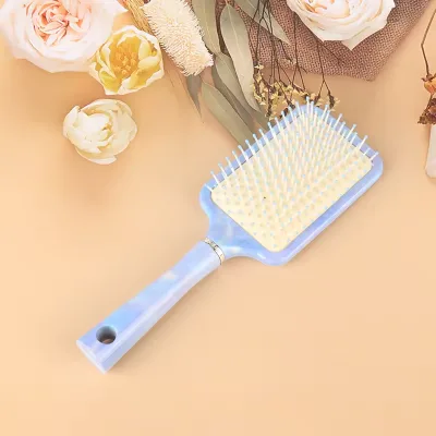 Detangling Large Air Cushion Paddle Hairbrush with Ball Tip Anti-Static Hair Comb for Men and Women Wet or Dry Hair