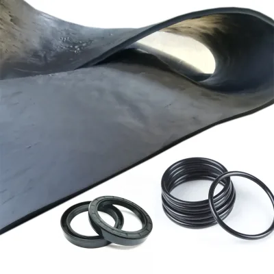 FUDI 66% Fluorine Content Low Compression Set Fluoroelastomer FKM Molding Grade Sheet for Automotive & Electronic Components