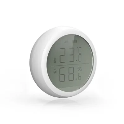 WIFI Temperature Sensor Humidity Sensor IoT Tuya Smart Home Use Zigbee Temperature and Humidity Sensor