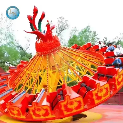 New Design Crazy Flying Saucer Tagada Ride Rotating Amusement Rides for Kids Adults Theme Park for Sale