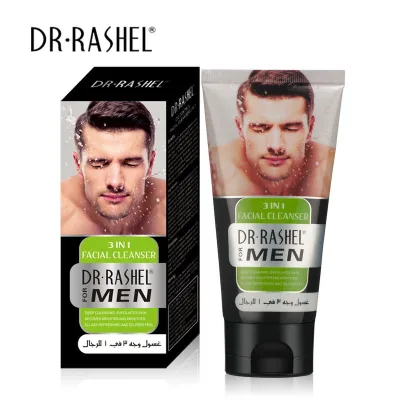 Moisture Deep Cleansing Face Wash 3 in 1 Men Facial Cleanser
