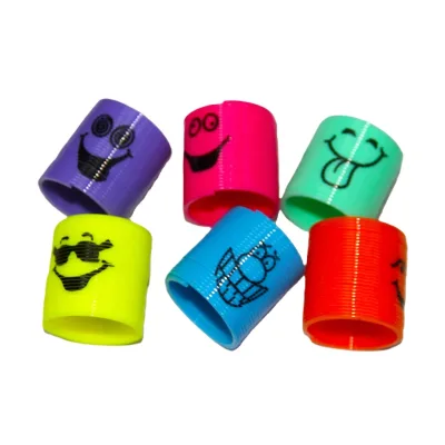 Expression Magic Spring Toys for Vending Machine Capsule 50mm