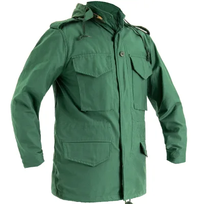 Customized High Quality NC 50/50 Olive Green M65 Tactical Jacket Coat Outdoor M65 Field Jacket With Fleece Liner for Winter