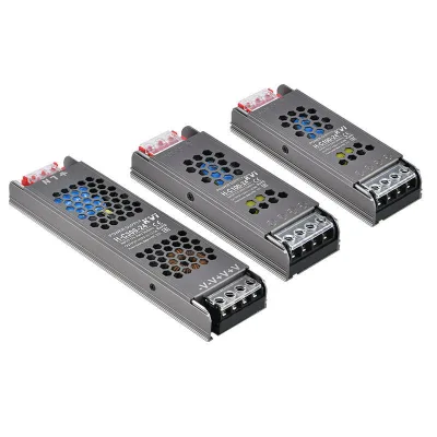 Indoor Low Voltage Lighting Box Long Strip Led Light Adjustable Dc Multi Interface Universal 12V 24V 400w Power Supply Factory