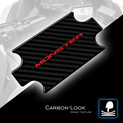 Carbon-look Motorcycle Yoke Defender Protector Sticker for Ducati Monster